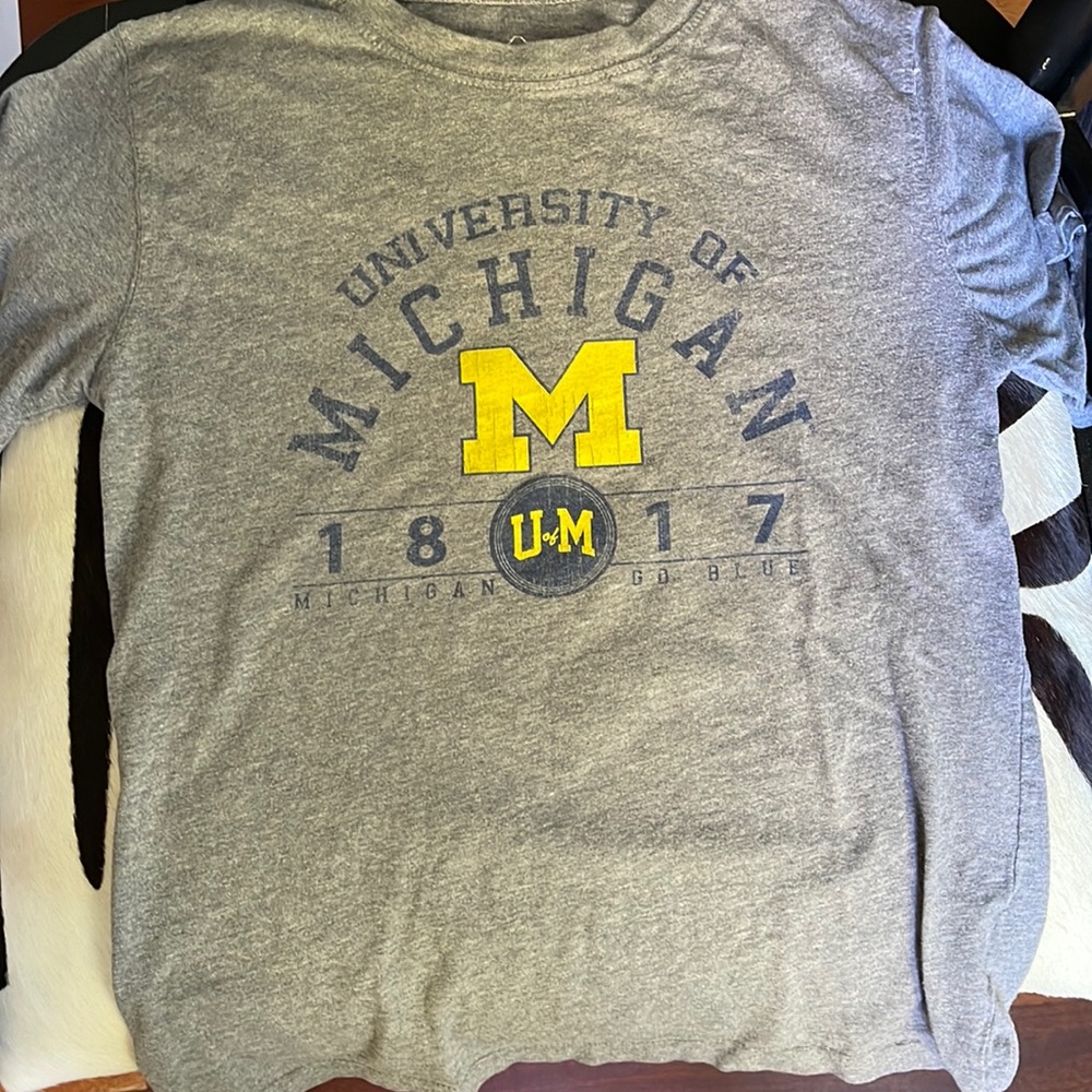 University of Michigan tee shirt